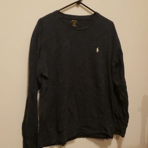 Lightweight long sleeve shirt - Navy Blue